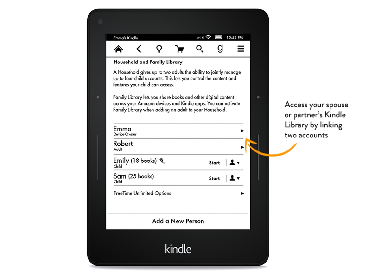 Kindle Book Sharing: How to Create a Family Library